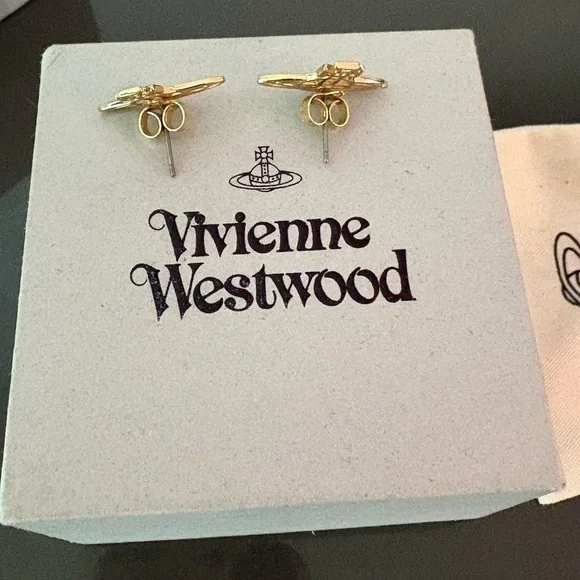 Vivienne Westwood Earrings GOLD - Picture 3 of 4